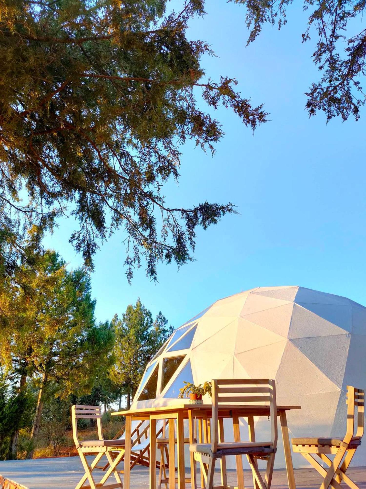 Вілла Miradomos Glamping Rural Lodares de Osma Екстер'єр фото